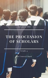 The Procession of Scholars Concert Band sheet music cover